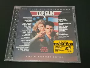 Top Gun Original Motion Picture Soundtrack CD Expanded Edition Sony 1999 EXC - Foto 1 di 3