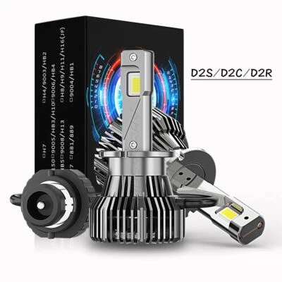 Kit de conversión de faros LED de haz alto bajo para Infiniti QX56 2004-2010 D2S Foto 1 de 4