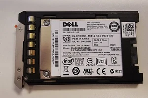 Dell NDDN1 Intel S3610 Series 200GB 6Gb/s 1.8”uSATA SSD with Tray - Afbeelding 1 van 2