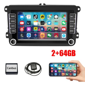 7" Android 13 Autoradio GPS Navi 2+64GB für VW Polo GOLF 5 6 Plus Touran Passat - Bild 1 von 17