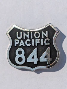 Vintage Union Pacific Railroad 844 Lapel Pin - Picture 1 of 1