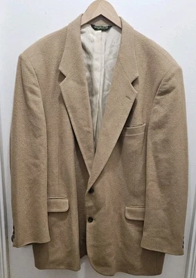 Blazer abrigo deportivo Botany 500 para hombre cabello camel 100 % bronceado pelo camel  Foto 1 de 4