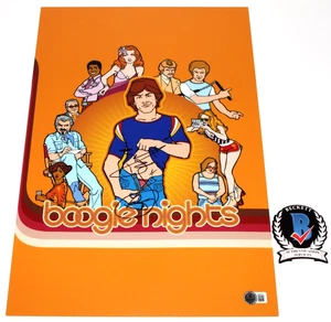 MARK WAHLBERG SIGNIERT "BOOGIE NIGHTS" 12x18 FILMPOSTER BEWEIS BECKETT BAS COA - Bild 1 von 2