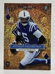 Anthony Richardson 2023 Wild Card 5 Card Draw Stacked Deck Rookie /5 RC - Picture 1 of 2
