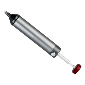 Silver Silicone Tip Solder Sucker Pump Remover Engineer Desoldering Pump Tool - Picture 1 of 11