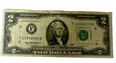 2003 $2 dollar Note  - Image 1 of 2