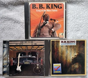 B. B. King - 3 CDs - San Quentin live, & Eric Clapton, King of the Blues Guitar - Bild 1 von 6