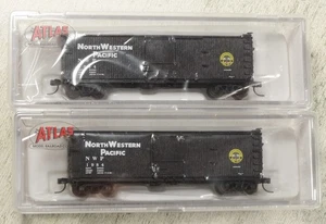 Northwestern Pacific 40' Dbl. Sheathed Wood Boxcar #1984, Atlas, NIB  #2 - Picture 1 of 4