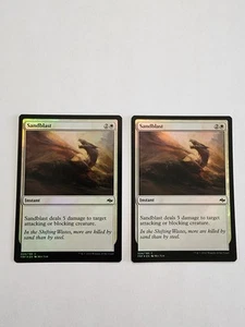 Sandblast - Fate Reforged - MTG - X2 FOILS - Picture 1 of 2