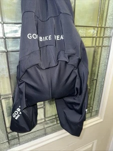 Gore Bike Wear Cycling Bib Shorts WomensSmall Black Stretch Outdoors Logo - Picture 1 of 2