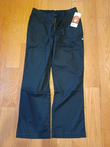 Men's Chef Works Elastic Waistband Black Uniform Pants Size L - Picture 1 of 5