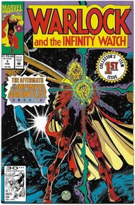 WARLOCK and the Infinity Watch #1 2 4 5 6 7 9 MARVEL COMIC BOOK LOT Thanos 1992 - Picture 1 of 14