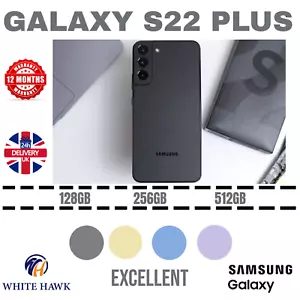 Samsung Galaxy S22+ Plus 5G 256GB 128GB All Color-Unlocked-**Excellent Box Pack - Picture 1 of 22