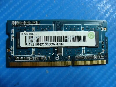Lenovo T530 Ramaxel 2GB 1Rx8 PC3-12800S SO-DIMM Memory RAM RMT3150ED58E8W-1600 - Image 1 of 2