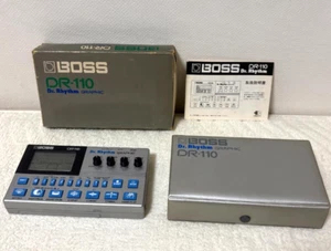 BOSS DR-110 rhythm machine, vintage, working condition, with box, from Japan - Picture 1 of 10