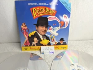 WHO FRAMED ROGER RABBIT (1988) Bob Hoskins LaserDisc - Standard Edition - NM/P - Picture 1 of 7