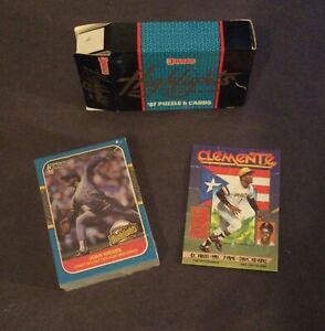 1987 Donruss 56-Card Highlights Set Jose Canseco & Mark McGwire SEALED VERY RARE