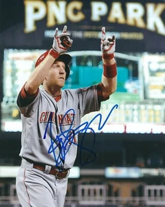 Signed 8x10 TODD FRAZIER Cincinnati Reds Autographed Photo - COA - Picture 1 of 1