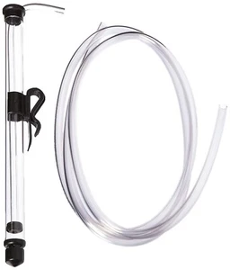 Mini Auto Siphon mit 6 Fuß lebensmittelechtem Schlauch & Klemme für Hausbrauen - Bild 1 von 6
