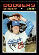 1971 Topps #288 Joe Moeller  Los Angeles Dodgers EX-EXMINT
