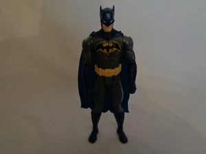 Batman Figure with Blue Cape, 11 1/2" Mattel DC Comics, Collectable Figure, USED - Picture 1 of 12