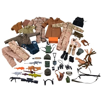 Lot Of 45+ 1990s Gi Joe Accessories Guns, Clothes, Shoes, Accessories, Belts - Image 1 of 4