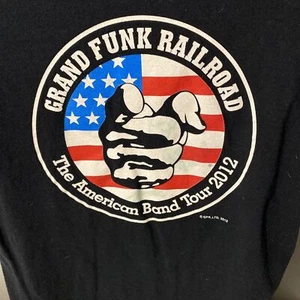 Grand Funk Eisenbahn T-Shirt Tour Konzert Large Herren 2012 Gildan Etikett - Bild 1 von 6