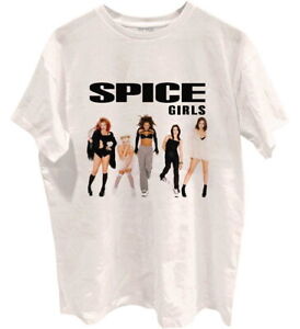 Spice Girls 'Photo Poses' (White) T-Shirt - NEW & OFFICIAL!
