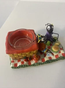 Discontinued Yankee Candle Ant Votive Holder Picnic Summer Watermelon - Picture 1 of 12