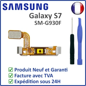 SAMSUNG GALAXY S7 SM-G930F POWER BUTTON FLEX TISCHDECKE NEU + WERKZEUGE - Bild 1 von 3