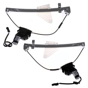 Rear Left Right Power Window Regulator w/Motor For 2001-2004 Jeep Grand Cherokee - Bild 1 von 15