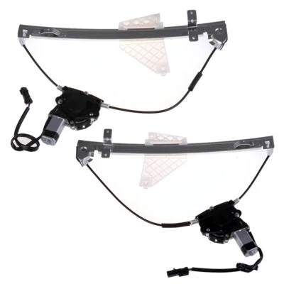 Rear Left Right Power Window Regulator w/Motor For 2001-2004 Jeep Grand Cherokee - Image 1 of 4
