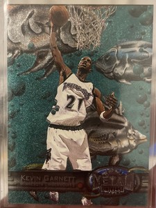 1997 Metal Universe #109 Kevin Garnett Minnesota Timberwolves MINT