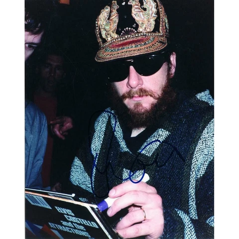 Elvis Costello - Autograph - Signed Colour Photograph Cover