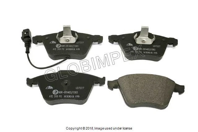 Juego Pastillas Freno AUDI/VW TT QUATTRO GOLF R (2008-2015) ATE CERAMIC DELANTERAS + GARANTÍA Foto 1 de 1