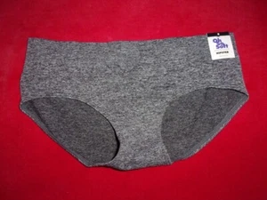 JUSTICE oh so soft underwear gray/white tweed Hipster 1 pr NEW W/TAG sz 8 - Picture 1 of 2