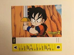 Dragon Ball Z Cassette Index Card 1 - Picture 1 of 2