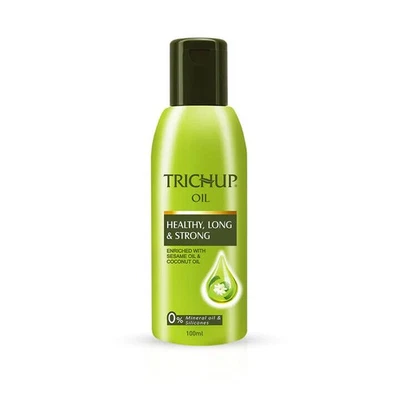 Aceite para cabello Trichup sano, largo y fuerte - con la bondad natural del sésamo Foto 1 de 4