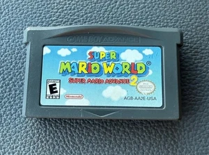 Super Mario World Super Mario Advance 2 Nintendo GBA Game Boy Advance Cartridge - Picture 1 of 2