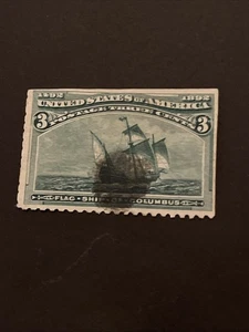 Estampilla colombiana usada de Estados Unidos 232 CV$15 - Lote A-81234 - Imagen 1 de 2