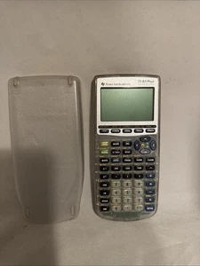 Texas Instruments TI-83 Plus Silver Edition Clear Graphing with Cover - GETESTET✅ - Bild 1 von 11