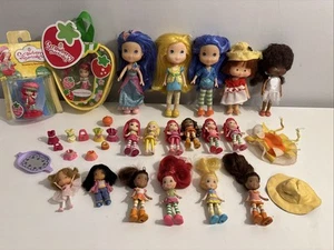 ๐2000โs Strawberry Shortcake & Friends Lot: Bandai, In Package, Polly Pocket - Picture 1 of 20