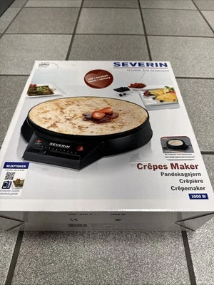 SEVERIN Crepes Maker CM 2198 | 1000 W | Ø 30 cm NEUw - Bild 1 von 4