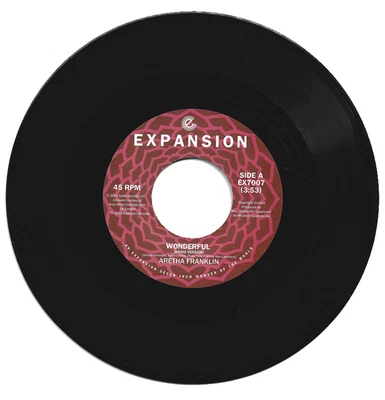 Aretha Franklyn Wonderful (Radio Edit)/Wonderful Northern/Modern Soul Listen - Image 1 of 2