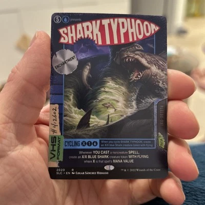 MTG Magic the Gathering Secret Lair NM Shark Typhoon (2020) - Image 1 of 2