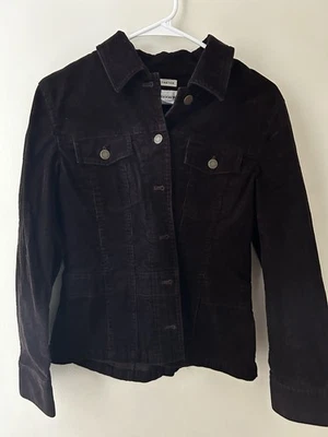 Blazer/Chaqueta De Colección Jones New York Sport Para Mujer Pana M Marrón Academia Twee Foto 1 de 3