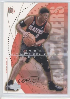 2002-03 Upper Deck Ultimate Collection Spectrum /25 Bonzi Wells #53 - Image 1 of 2
