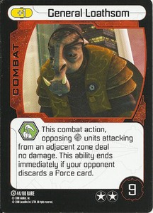 STAR WARS POCKETMODEL - (CWT44) GENERAL LOATHSOM