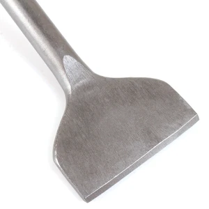 80MM CRANKED TILE CHISEL SDS PLUS Wall Floor Plaster Adhesive Decorating Tool UK - Picture 1 of 1