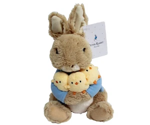 Peluche Beatrix Potter El Mundo de Peter Conejo con Pollitos 9.5" - Imagen 1 de 4